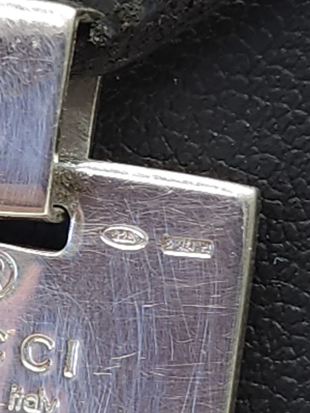Authentic Gucci 925 Silver Taurus Necklace